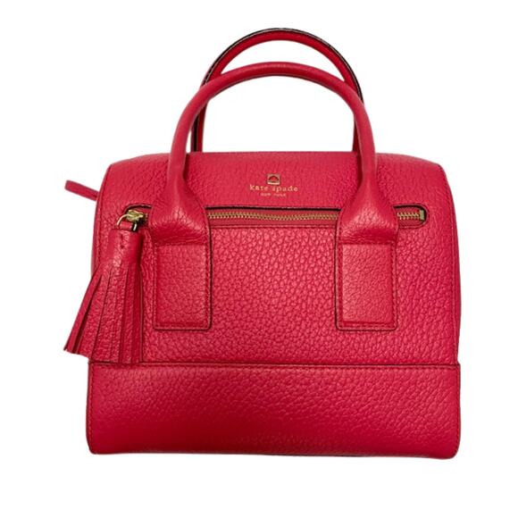 NWT KATE SPADE Alesa Southport Avenue Ringwald Pink Leather Bag - Picture 3 of 11